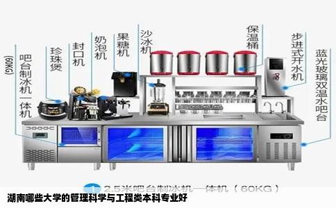 湖南哪些大学的管理科学与工程类本科专业好