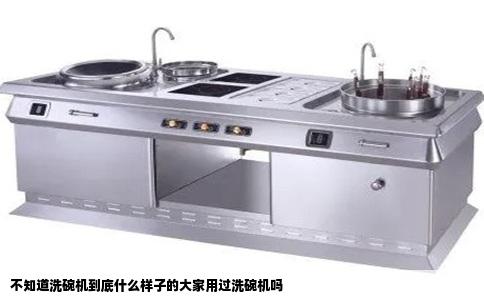不知道洗碗机到底什么样子的大家用过洗碗机吗