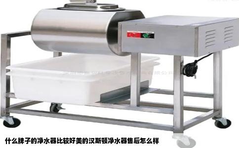什么牌子的净水器比较好美的汉斯顿净水器售后怎么样