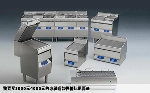 我要买3000元4000元的冰箱哪款性价比更高些