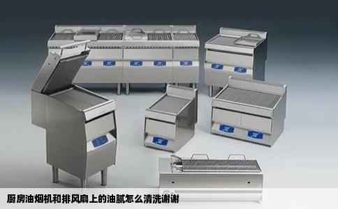 厨房油烟机和排风扇上的油腻怎么清洗谢谢