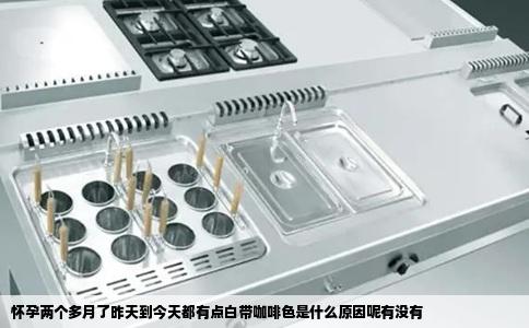 怀孕两个多月了昨天到今天都有点白带咖啡色是什么原因呢有没有