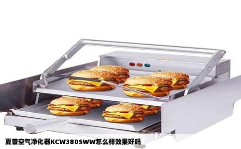 夏普空气净化器KCW380SWW怎么样效果好吗