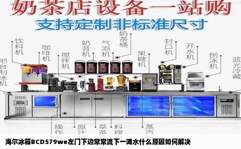 海尔冰箱BCD579we左门下边常常流下一滩水什么原因如何解决