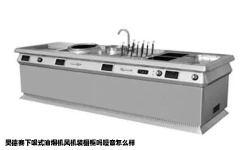 奥德赛下吸式油烟机风机装橱柜吗噪音怎么样