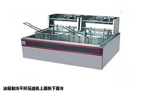 冰箱制冷不好压缩机上面热下面冷