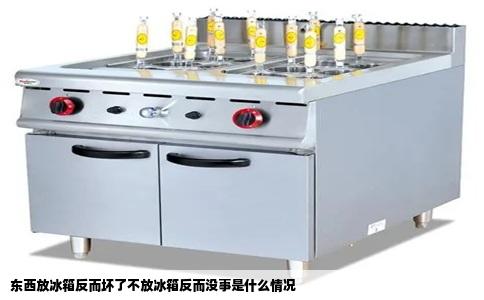东西放冰箱反而坏了不放冰箱反而没事是什么情况