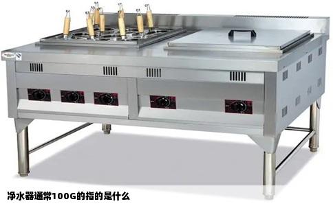 净水器通常100G的指的是什么