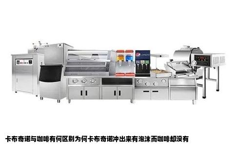 卡布奇诺与咖啡有何区别为何卡布奇诺冲出来有泡沫而咖啡却没有