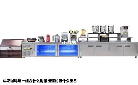 牛奶咖啡这一组合什么时候出道的因什么出名