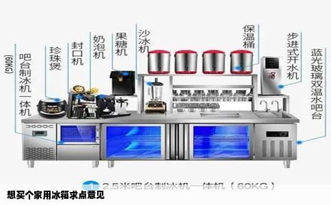 想买个家用冰箱求点意见