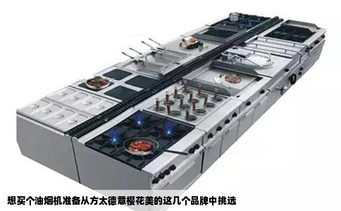 想买个油烟机准备从方太德意樱花美的这几个品牌中挑选