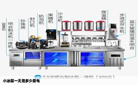 小冰箱一天用多少度电