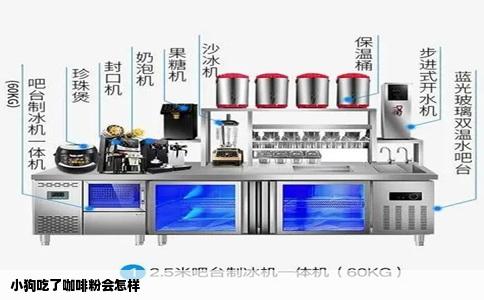 小狗吃了咖啡粉会怎样