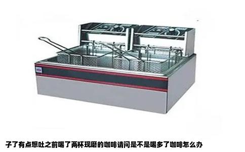 子了有点想吐之前喝了两杯现磨的咖啡请问是不是喝多了咖啡怎么办